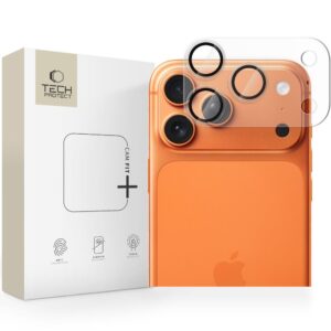 Telefono kameros apsauga Tech-Protect CAmFull Fit+ Apple iPhone 17 Pro Max matte clear