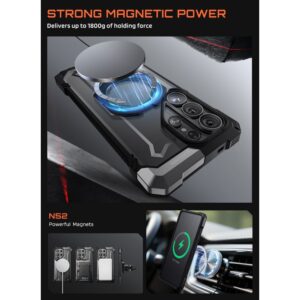 SupCase UB GRIP MAG MagSafe Samsung Galaxy S26 Ultra dėklas juodos spalvos - Image 3