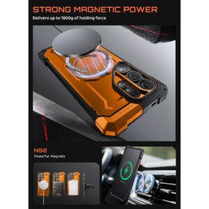 SupCase UB GRIP MAG MagSafe Samsung Galaxy S26 Ultra dėklas Coral - Image 3