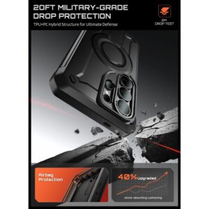 SupCase Unicorn Beetle Pro MAG MagSafe 2-set Samsung Galaxy S26 Ultra dėklas juodos spalvos - Image 3