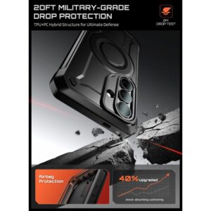 SupCase Unicorn Beetle Pro MAG MagSafe 2-set Samsung Galaxy S26+ Plus dėklas juodos spalvos - Image 3