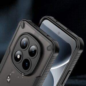 Tech-Protect Rugged Shield MagSafe Xiaomi Poco M8 Pro / Redmi Note 15 Pro+ Plus 5G dėklas matinės juodos spalvos - Image 3