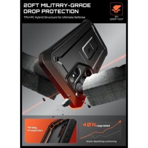 SupCase Unicorn Beetle Pro & apsauginis stiklas 2-pack Samsung Galaxy S26 Ultra dėklas juodos spalvos - Image 3