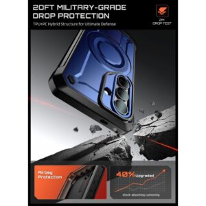 SupCase Unicorn Beetle Pro MAG MagSafe 2-set Samsung Galaxy S26 dėklas Cobalt - Image 3