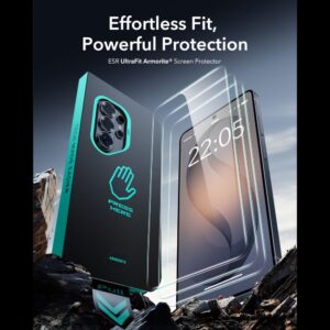 ESR UltraFit Armorite Apsauginis stiklas 2-pack Samsung Galaxy S26 Ultra skaidrus - Image 3