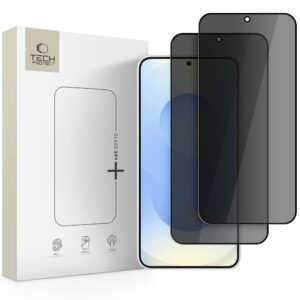 Tech-Protect Apsauginis stiklas SPY+ 2-pack Samsung Galaxy S26 su privatumo filtru