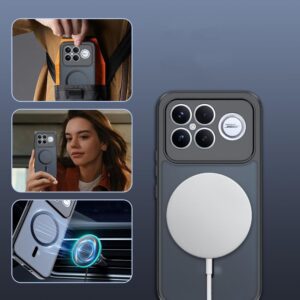 Tech-Protect MagMat MagSafe dėklas telefonui Xiaomi Poco F8 Ultra matinės juodos spalvos - Image 3