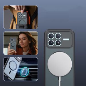 Tech-Protect MagMat MagSafe dėklas telefonui Xiaomi Poco F8 Pro matinės juodos spalvos - Image 3