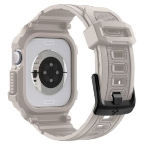 Spigen Rugged Armor ”Pro” V2 Apple Watch 10 / 11 (46 mm) Dune Beige - Image 3