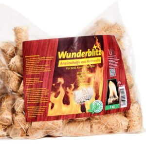 Medžio vatos ugnies įdegtukai, 1 kg