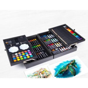 Artico - Art set for painting suitcase 145 pieces - Image 1