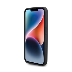 BMW Leather Hot Stamp MagSafe - dėklas skirtas Apple iPhone 15 Pro black - Image 5