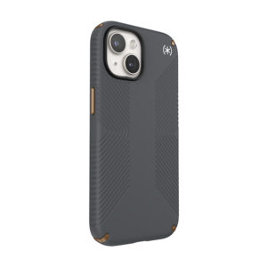 Speck Presidio2 Grip - dėklas skirtas Apple iPhone 16e / Apple iPhone 15 / Apple iPhone 14 / Apple iPhone 13 Charcoal Grey / Cool Bronze / White - Image 3