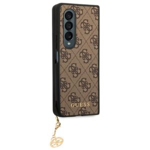 Guess 4G Charms Collection - dėklas skirtas Samsung Galaxy Z Fold 4 Brown - Image 2