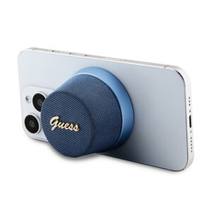 Guess Magnetic Script Metal Logo - Bluetooth speaker V5.3 blue - Image 6
