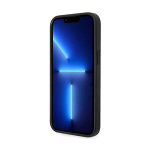 Karl Lagerfeld Glitter Plaque Logo - dėklas skirtas Apple iPhone 14 Plus Silver - Image 5