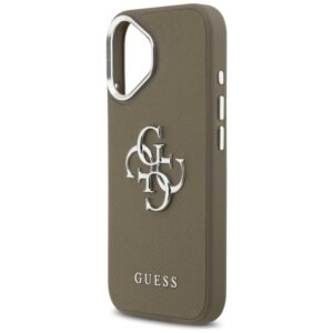 Guess Grained Big 4G Classic Logo - dėklas skirtas Apple iPhone 17 brown - Image 6
