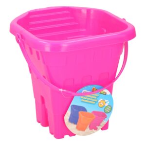 Eddy toys - Sand bucket Castle 20cm (Pink) - Image 1