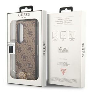 Guess 4G Charms Collection - dėklas skirtas Samsung Galaxy Z Fold 4 Brown - Image 3