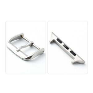 Crong Noble Band – Leather apyrankė skirta Apple Watch 38/40/41/42 mm Espresso - Image 5