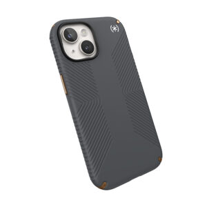 Speck Presidio2 Grip - dėklas skirtas Apple iPhone 16e / Apple iPhone 15 / Apple iPhone 14 / Apple iPhone 13 Charcoal Grey / Cool Bronze / White - Image 5