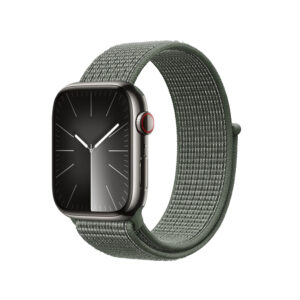 Crong Nylon – Sports strap for Apple Watch 44/45/46/49 mm (Military Green) - Image 2