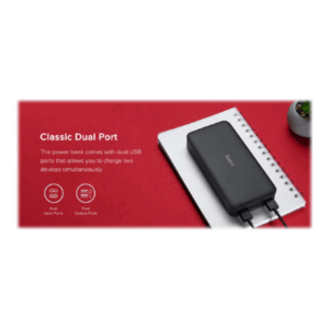 Xiaomi Redmi Powerbank Dual USB 18W 20000mAh Black - Image 7