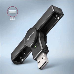 AXAGON CRE-SMPA USB Smart Card PocketReader - Image 5