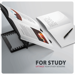 AXAGON STND-LAB Laptop Stand, height-adjustable, foldable, aluminium - black - Image 4