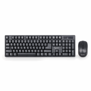 Gembird - Keyboard + mouse set (Black) - Image 3