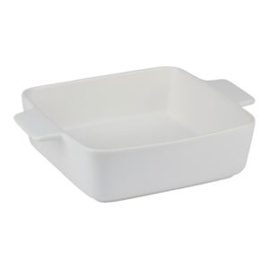 Alpina - Ceramic square ovenproof dish 26.5x20.5x6.7 cm (white)