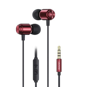 USAMS EP-44 - 3.5 mm stereo jack headphones Red