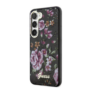Guess Flower Collection - dėklas skirtas Samsung Galaxy S23+ Black - Image 2