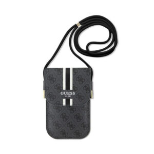 Guess 4G Stripes - Phone crossbody bag (black) - Image 1