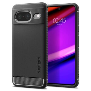Spigen Rugged Armor - dėklas skirtas Google Pixel 8 juodos spalvos - Image 1