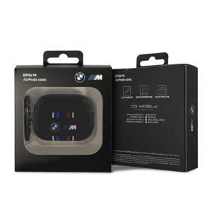 BMW Multiple Coloured Lines - dėklas skirtas Apple AirPods Pro 2 (Black) - Image 4
