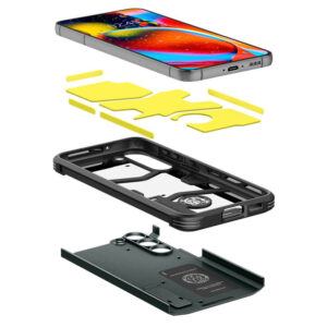 Spigen Tough Armor - dėklas skirtas Samsung Galaxy S23+ Abyss Green - Image 6
