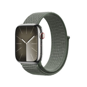 Crong Nylon – Sports strap for Apple Watch 44/45/46/49 mm (Military Green) - Image 4