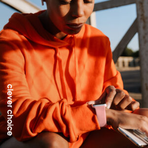 Crong Liquid – apyrankė skirta Apple Watch 38/40/41/42 mm mint - Image 3