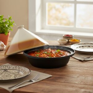 Alpina - Tajine stew pot with ceramic conical lid 30x25 cm 2.5 L - Image 3