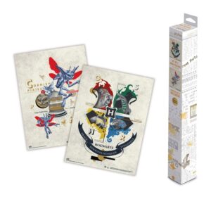 Harry Potter - Set of 2 wall posters 38 x 52 cm