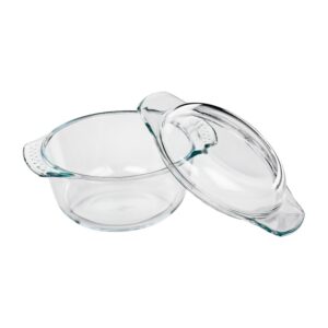 Küchenprofi Elsass - Borosilicate Glass Oven Dish with Lid 1.4 l 18×11.5 cm - Image 2