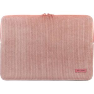 Tucano Velluto - Sleeve for MacBook Pro 16 "/ Laptop 15.6" Pink