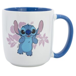 Disney Stitch - Ceramic Mug in Gift Box from the Flowers Collection 380 ml