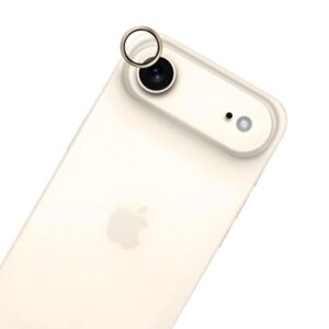 3mk HARDY Lens Protection Pro - Camera Lens Glass for iPhone Air (Titanium Gold) - Image 2