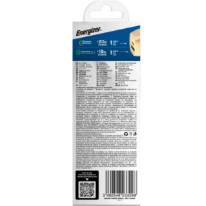 Energizer Ultimate - USB-C & USB-A 38W PD + QC3.0 automobilinis įkroviklis aukso spalvos / juodos spalvos - Image 6