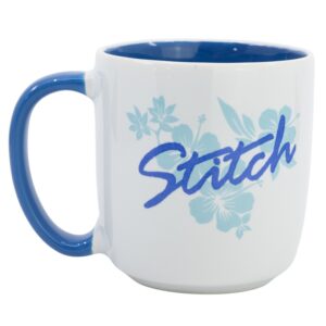 Disney Stitch - Ceramic Mug in Gift Box from the Flowers Collection 380 ml - Image 2