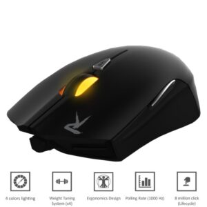 Gamdias Ourea FPS - Optical Gaming Mouse (4000 DPI) - Image 1