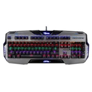 E-BLUE Mazer Mechanical 729 Keyboard, Gaming, Black, Wired (USB), US, Mechanical, Illuminated, Blue Switches - Image 2