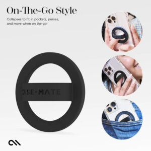 Case-Mate Magnetic Loop Grip - MagSafe finger holder (Black) - Image 3